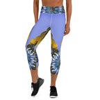 "Mystical Expansion" Collection - Yoga Capri Leggings ZKoriginal