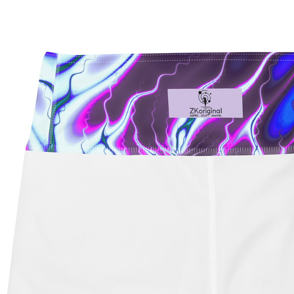 "Flames of Color" Collection - Yoga Capri Leggings ZKoriginal
