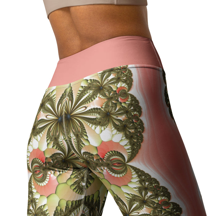 "Wild Lily" Collection - Yoga Long Leggings