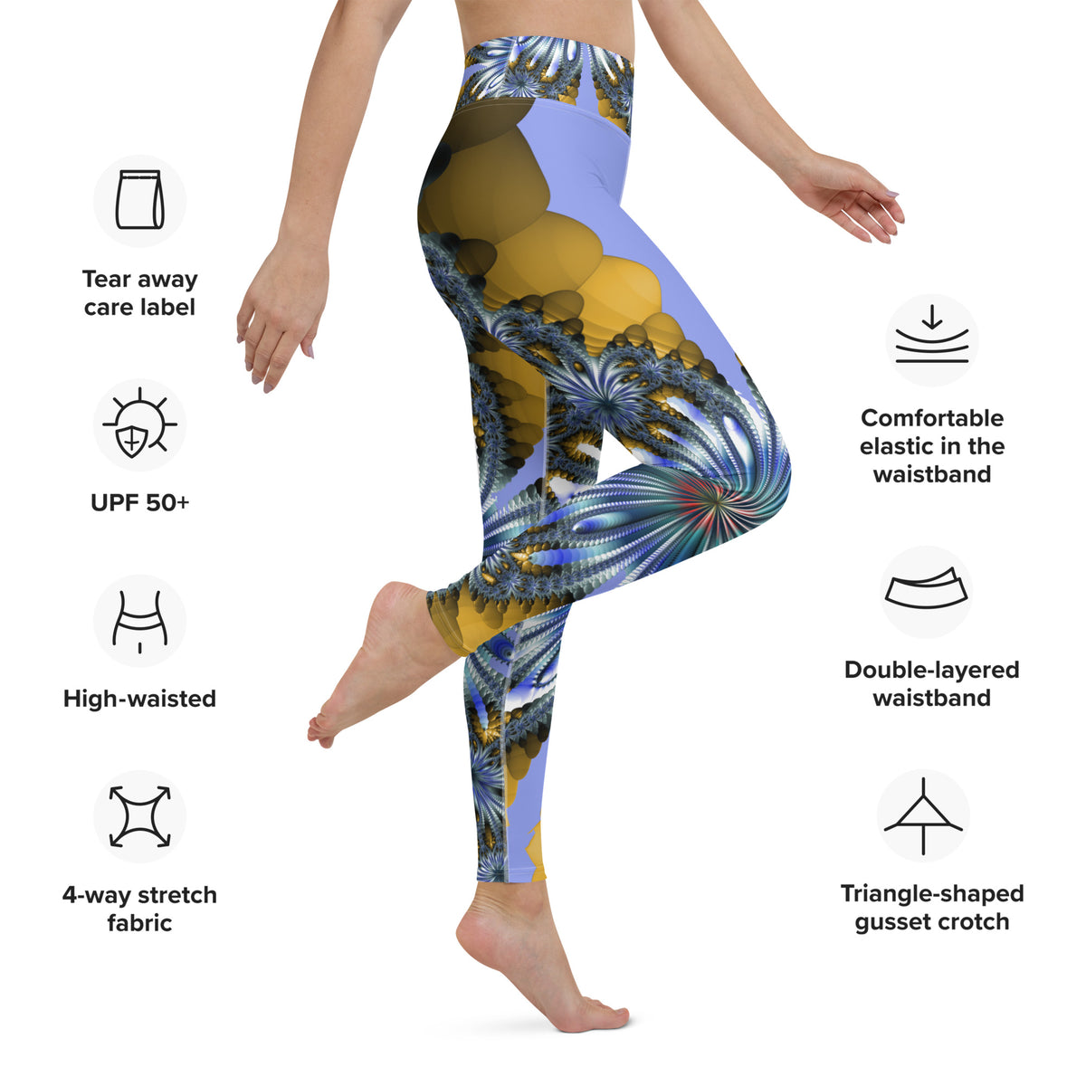 "Mystical Expansion" Collection - Designer Yoga Leggings ZKoriginal