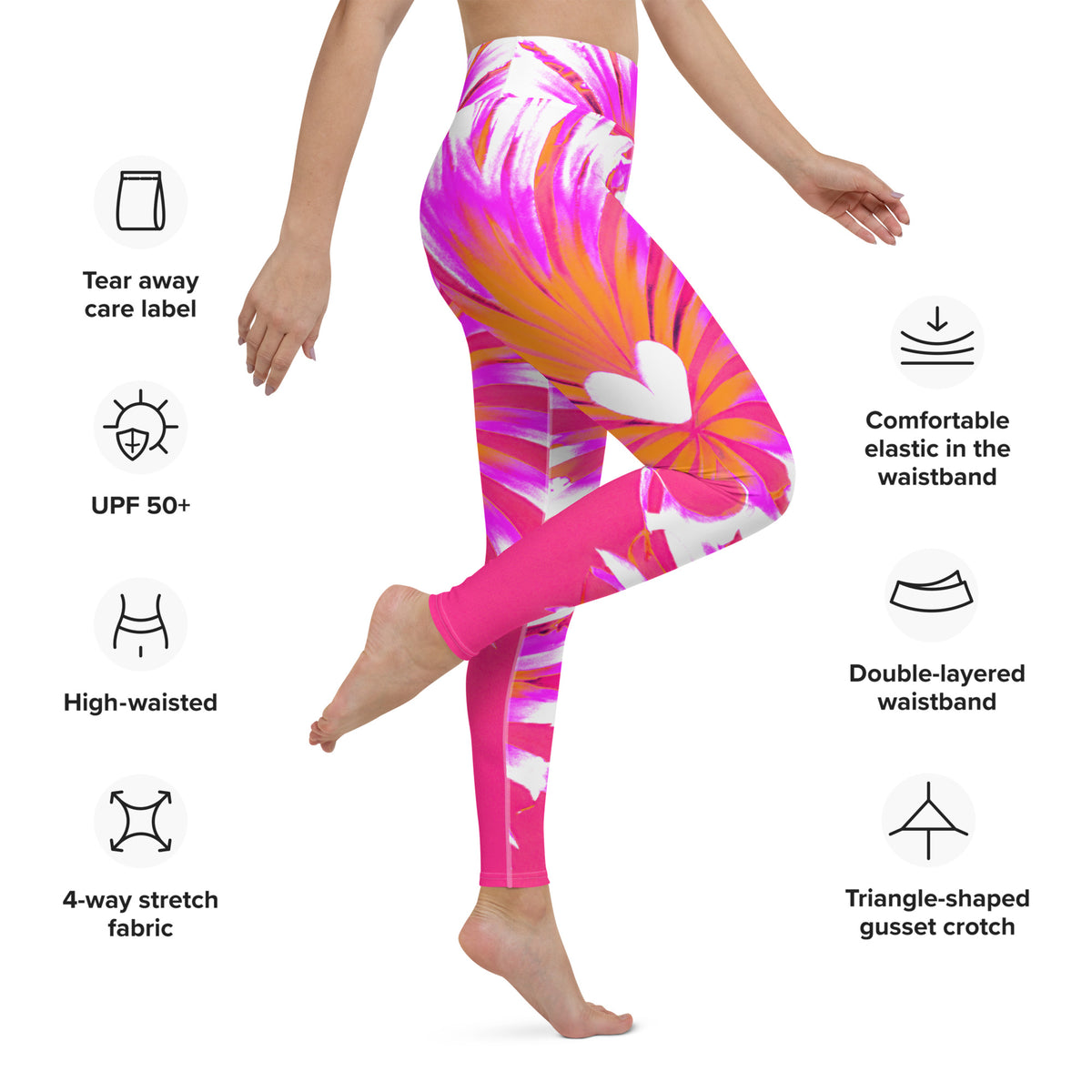 "Heartbeat Couture" Collection - Designer Yoga Leggings ZKoriginal