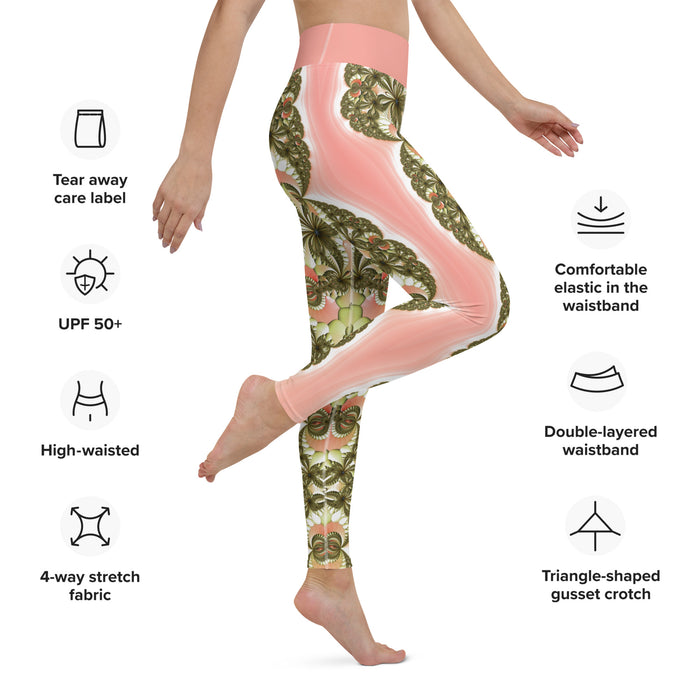 "Wild Lily" Collection - Yoga Long Leggings ZKoriginal