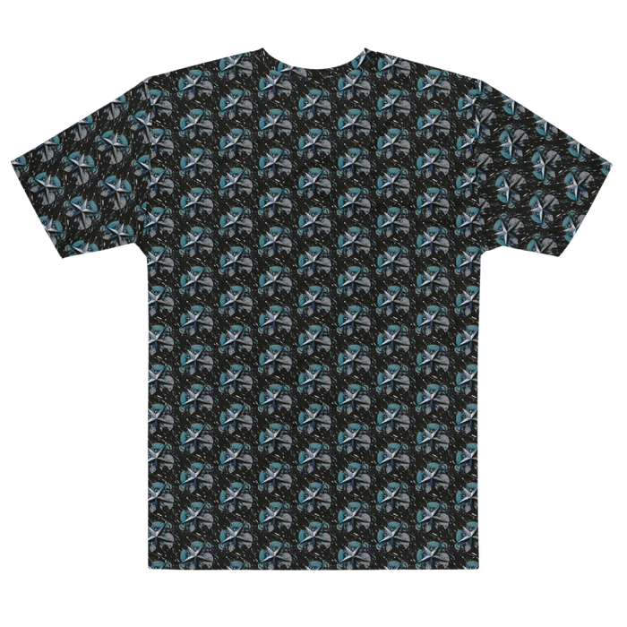 "Galactic Star Rain" Collection - Designer Men's t-shirt