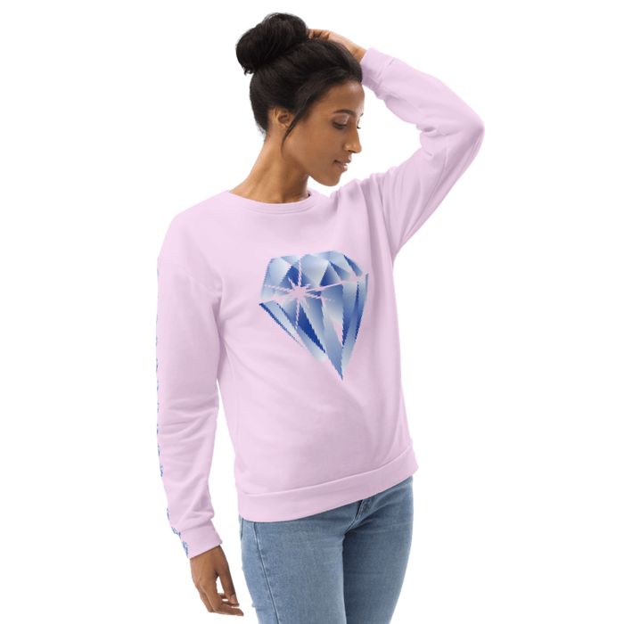 "Sparkling Love Diamond Affair" Collection - Designer Unisex Sweatshirt ZKoriginal