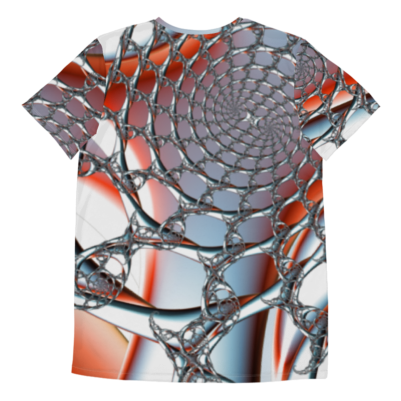 "Celestial Silk Threads" Collection - Designer Men's Athletic T-shirt ZKoriginal