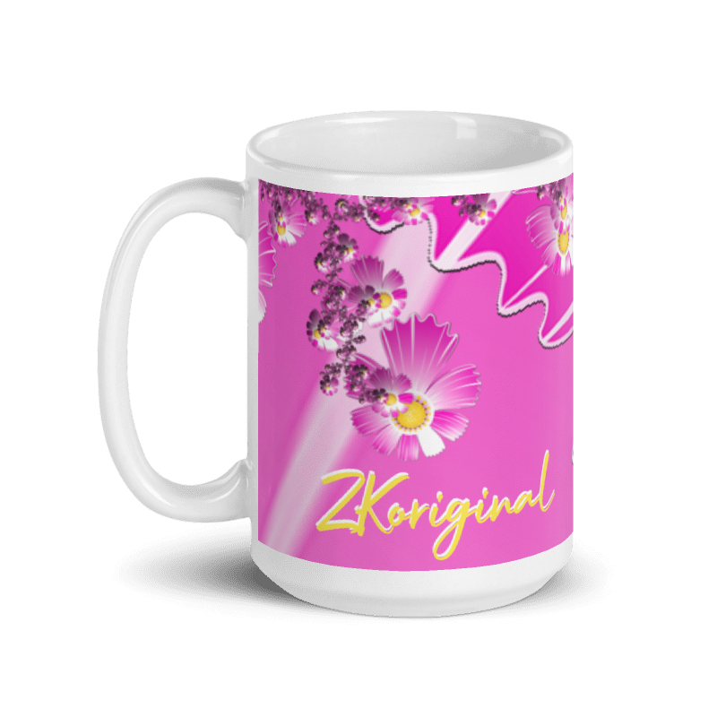 "Mystical Butterfly Bliss" Collection - White Glossy Mugs ZKoriginal