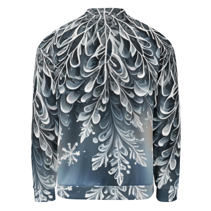 "Frosted Elegance" Collection - Unisex Bomber Jacket