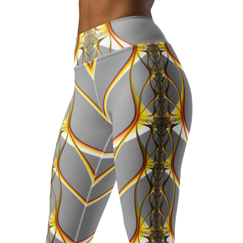 Golden Meridian – Designer Women's Yoga Leggings | ZKoriginal