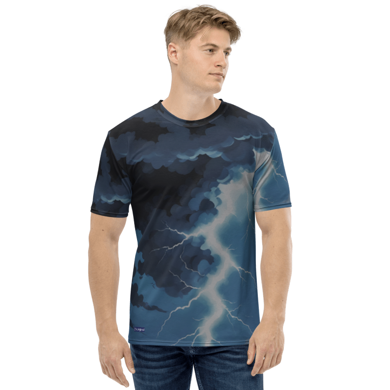 "Sky Surge" Collection - Designer Men's T-shirt