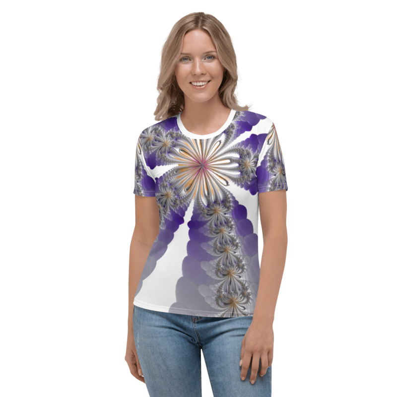 "Morning Bloom" Collection - Designer Women's T-shirt ZKoriginal