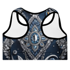 "Denim and Diamonds" Collection - Padded Sports Bra