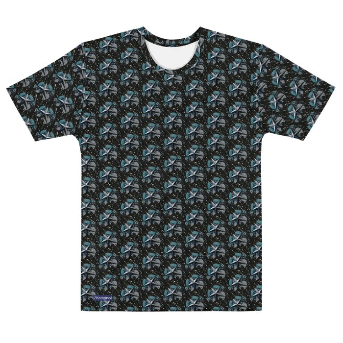 "Galactic Star Rain" Collection - Designer Men's t-shirt