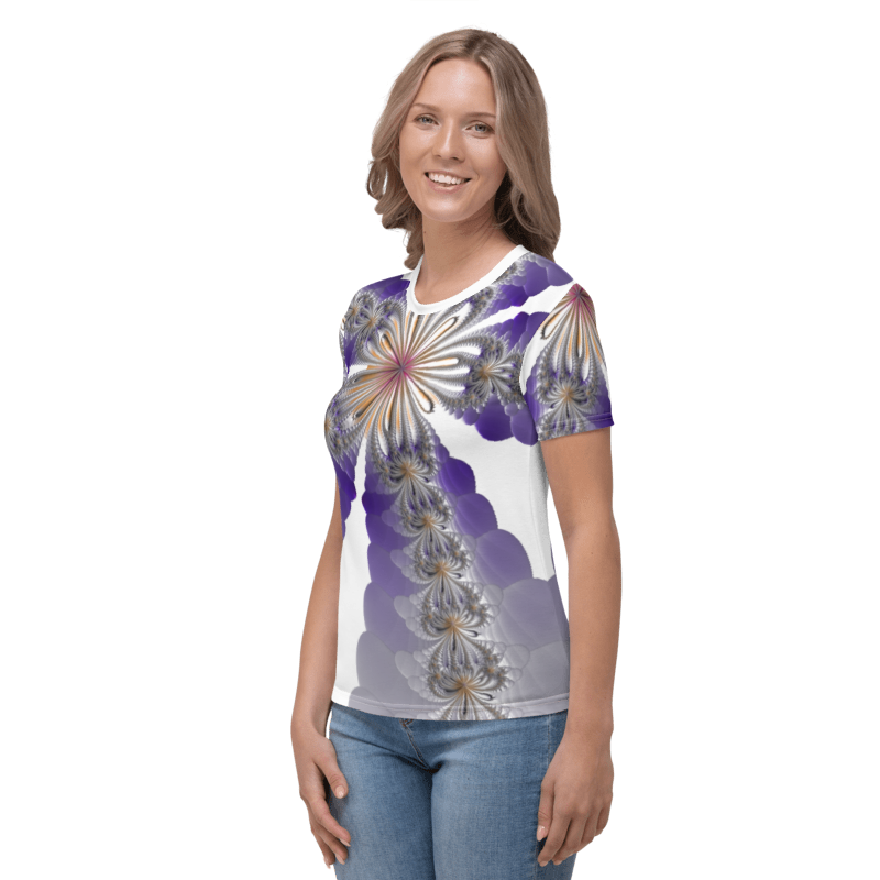 "Morning Bloom" Collection - Designer Women's T-shirt ZKoriginal