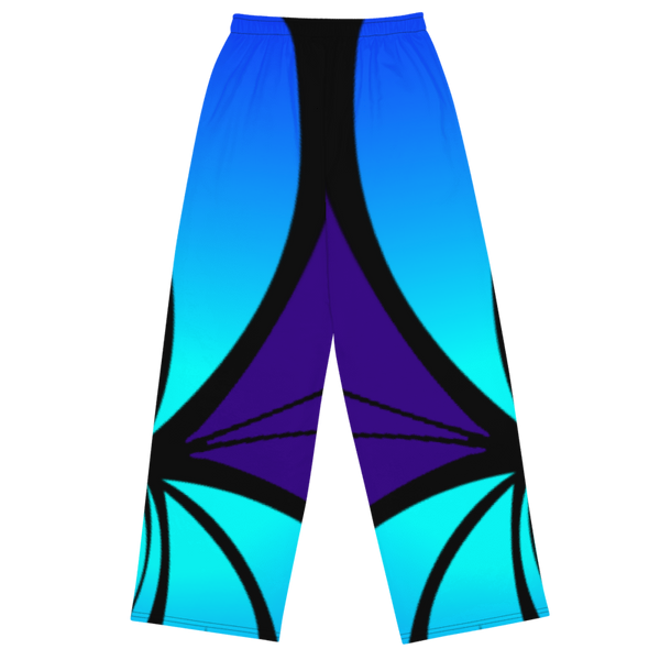 "Mystical Butterfly Bliss" Collection - Unisex Designer Wide Leg Pants ZKoriginal