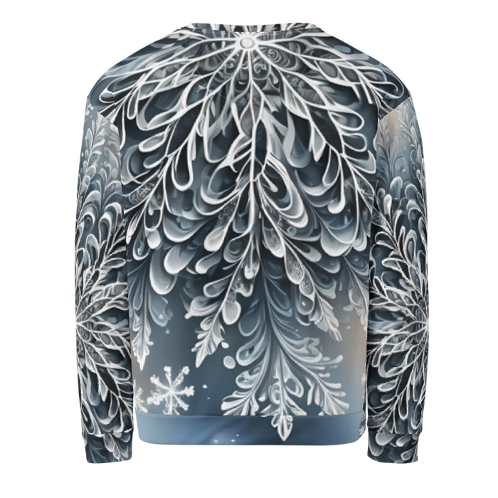 "Frosted Elegance" Collection - Designer Unisex Sweatshirt