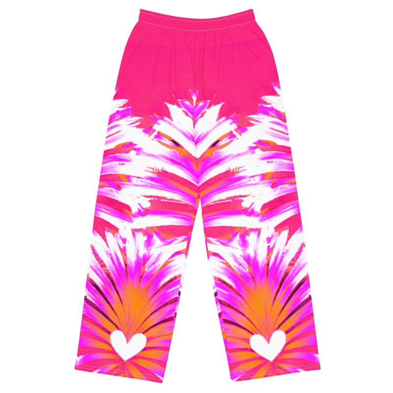 "Heartbeat Couture" Collection - Unisex Wide-Leg Pants