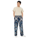 Denim and Diamonds – Unisex Wide-Leg Pants | ZKoriginal