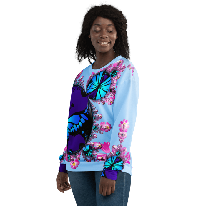 "Mystical Butterfly Bliss" Collection - Designer Unisex Sweatshirt ZKoriginal