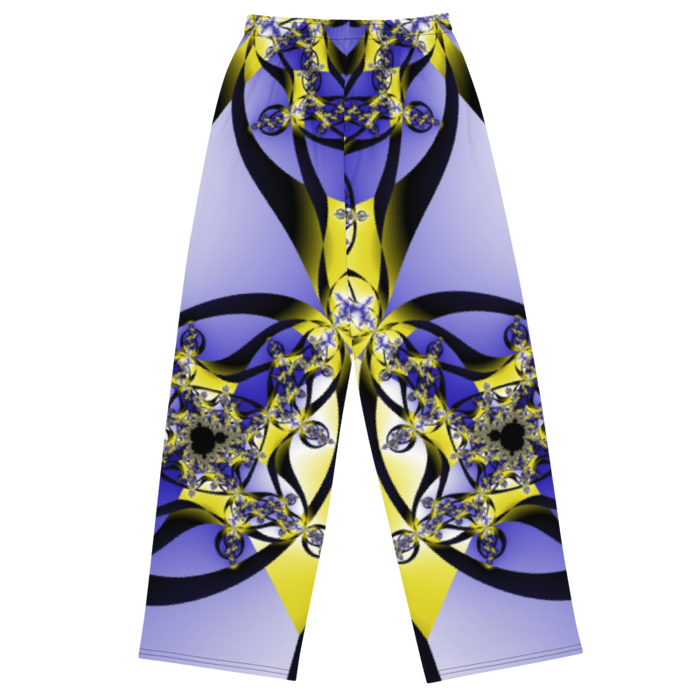 "Citrine Migration" Collection - Designer Unisex Wide Leg Pants