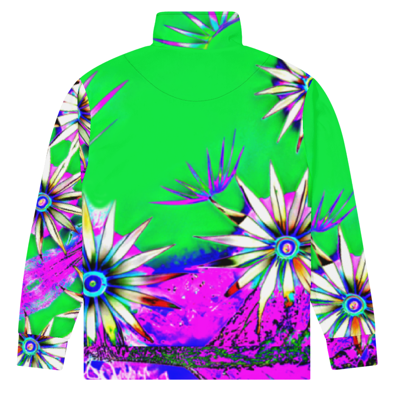 "Electric Bloom" Collection - Unisex track jacket