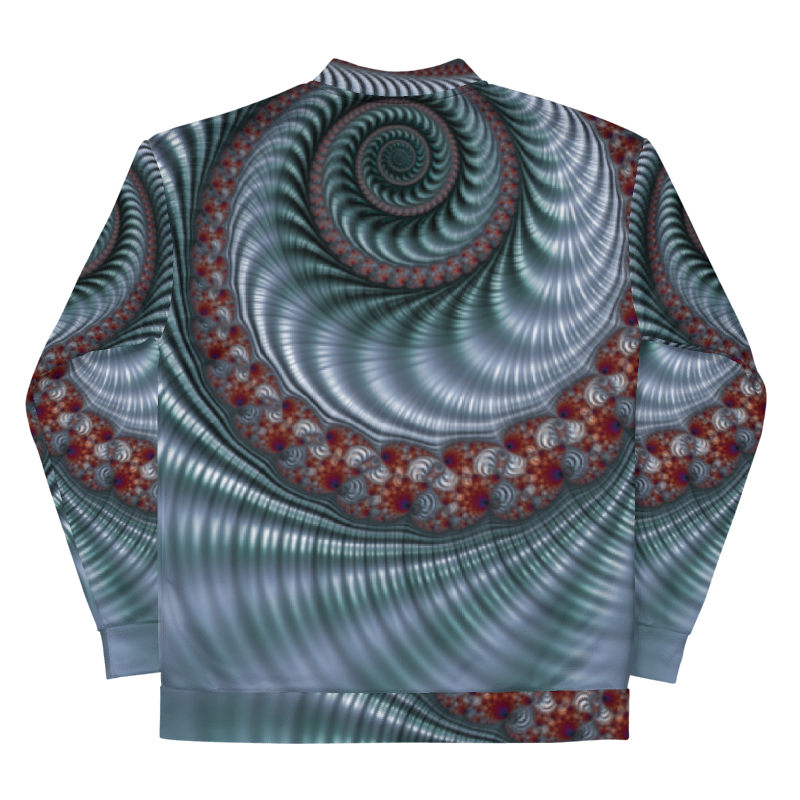 "Fractal Seashell" Collection - Unisex Bomber Jacket ZKoriginal