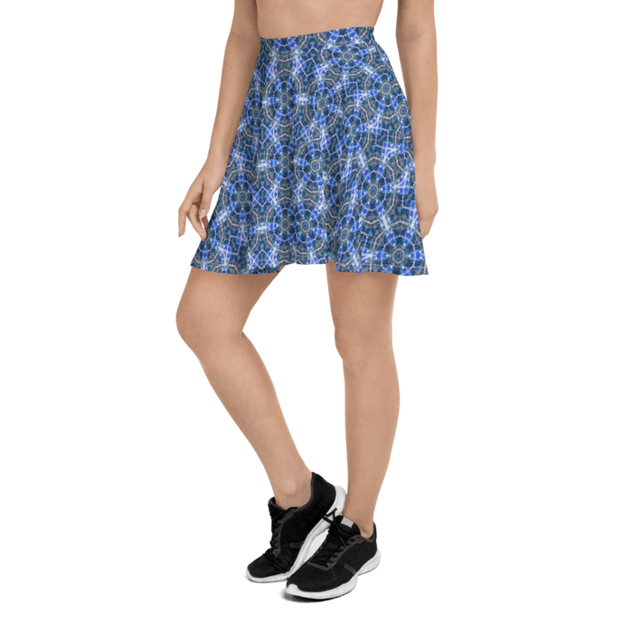 "Whirling Petals" Collection - Designer Skater Skirt