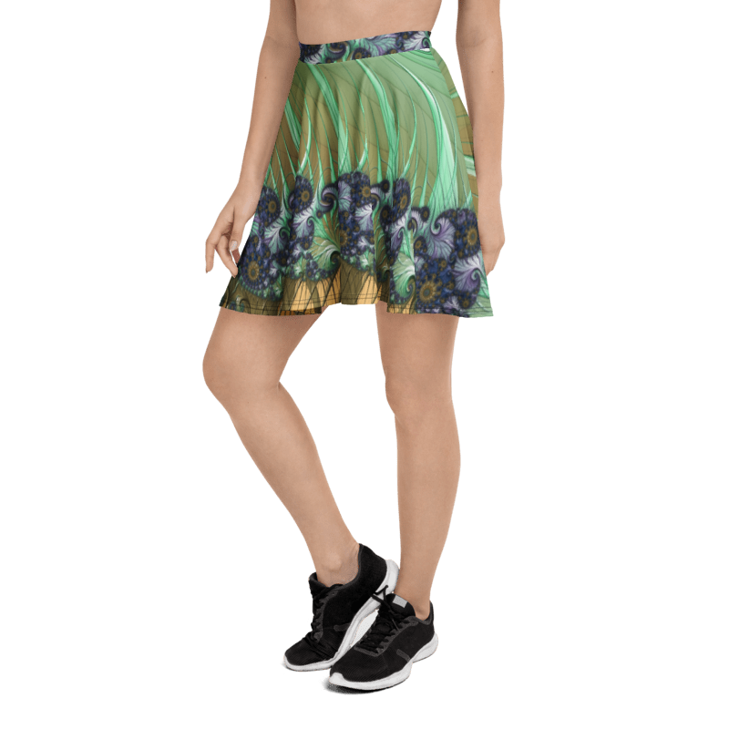 "Vortex Dreams" Collection - Designer Skater Skirt