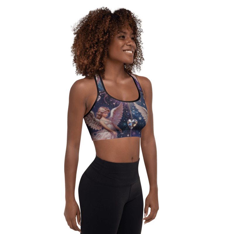 "Angels of Love" Collection - Padded Sports Bra
