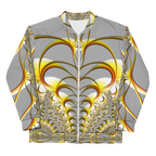 Golden Meridian – Designer Unisex Bomber Jacket | ZKoriginal
