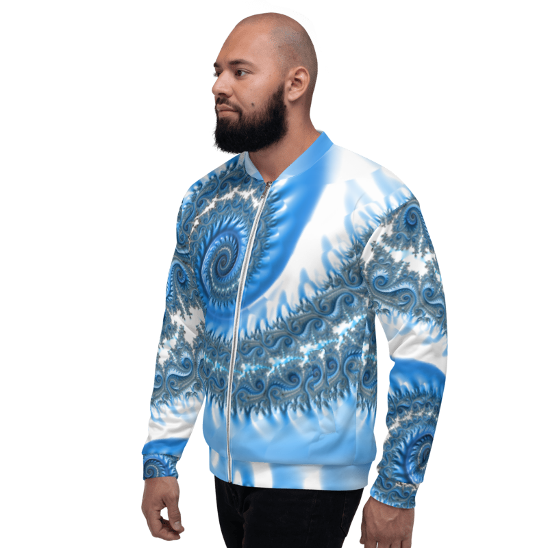 "Fractal Fern" Collection - Unisex Bomber Jacket ZKoriginal