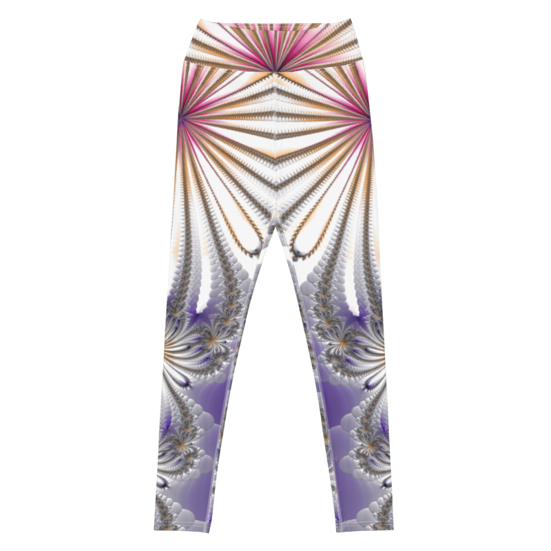 "Morning Bloom" Collection - Designer Yoga Leggings ZKoriginal