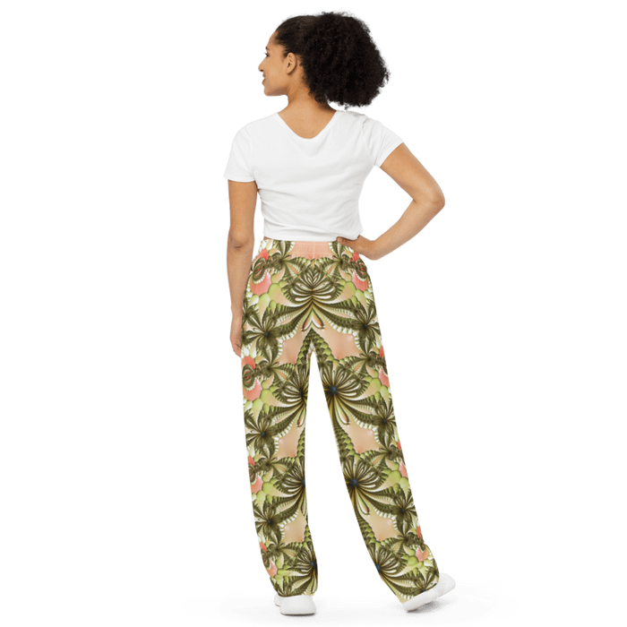 "Wild Lily" Collection - Designer Unisex Wide Leg Pants ZKoriginal