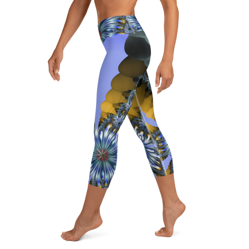 "Mystical Expansion" Collection - Yoga Capri Leggings ZKoriginal