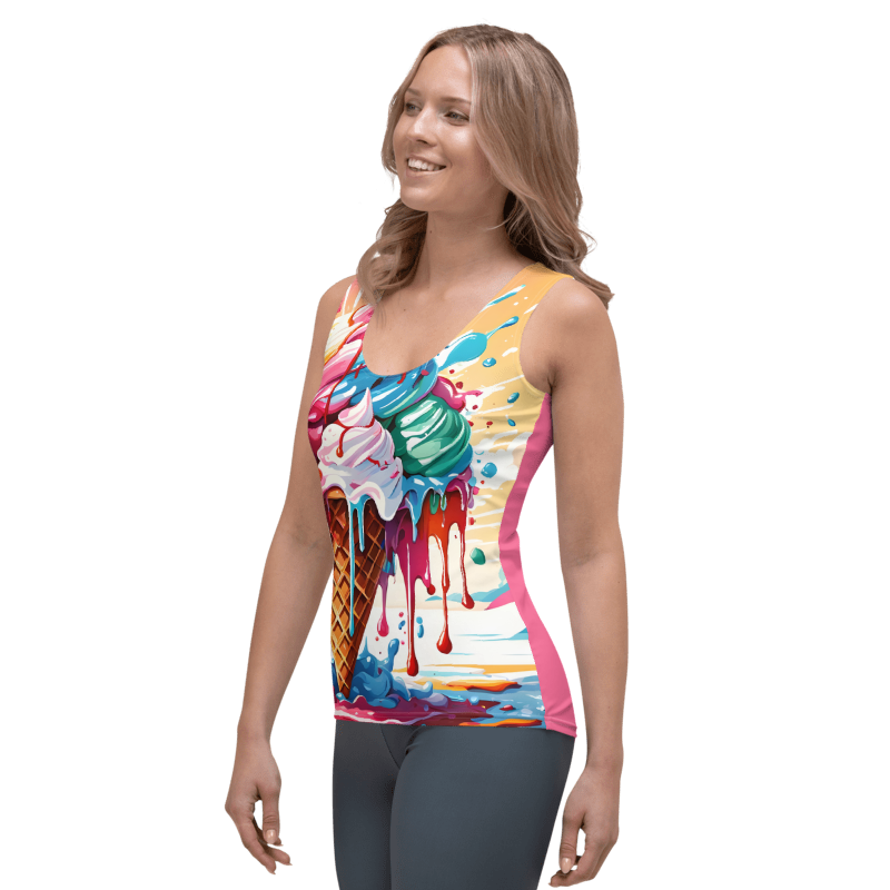 "Eat Me Baby" Collection - Designer Long Tank Top
