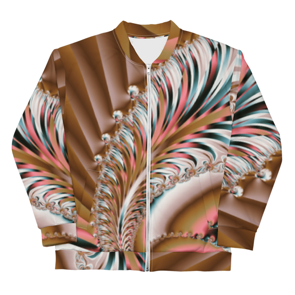 "Summer Spin" Collection - Designer Unisex Bomber Jacket ZKoriginal
