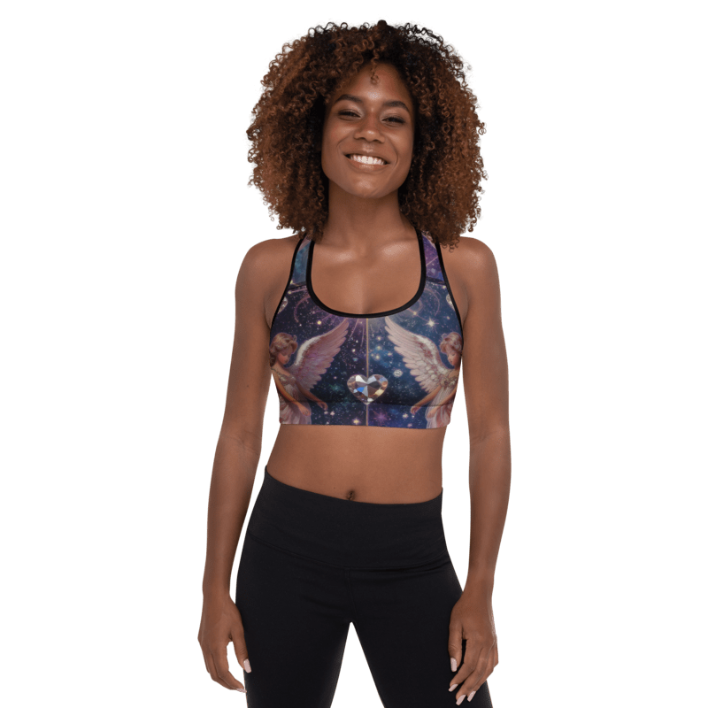 "Angels of Love" Collection - Padded Sports Bra