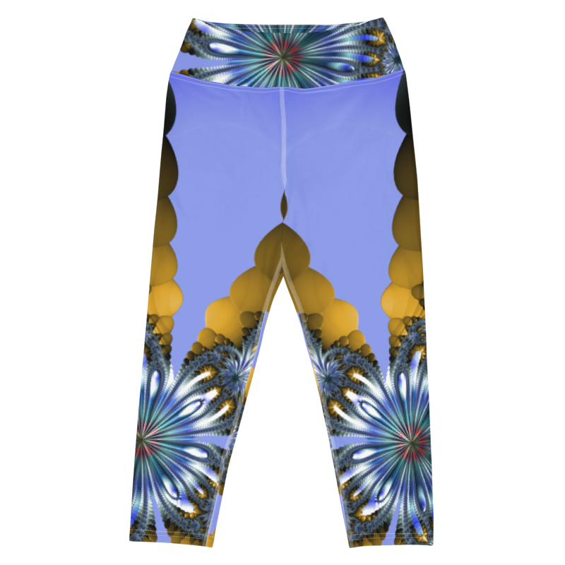 "Mystical Expansion" Collection - Yoga Capri Leggings ZKoriginal