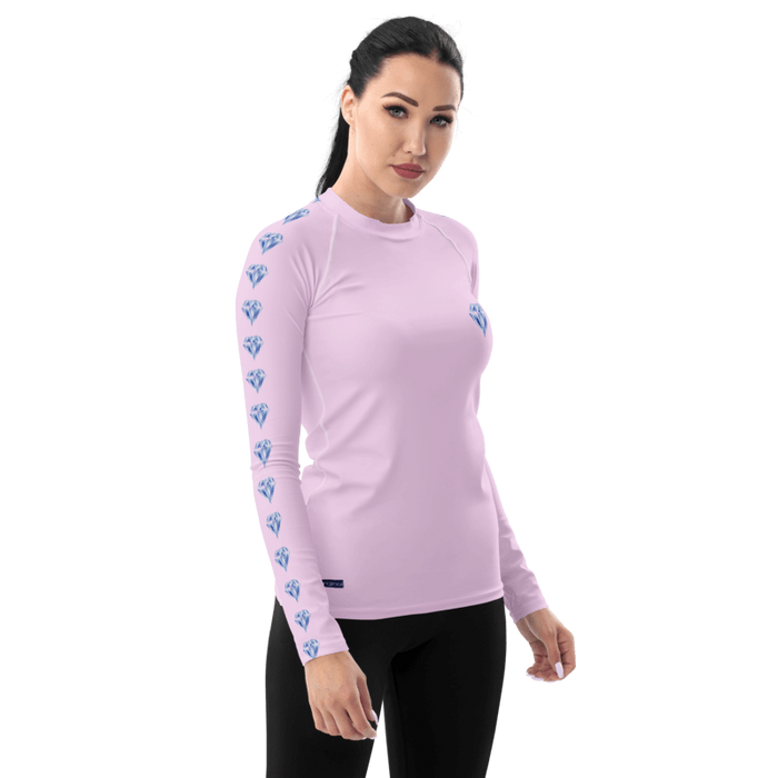 "Sparkling Love Diamond Affair" Collection - Women's Rash Guard ZKoriginal