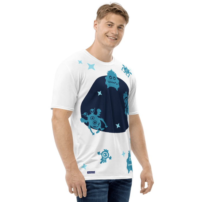 "Space Buds" Collection - Designer Men's T-shirt