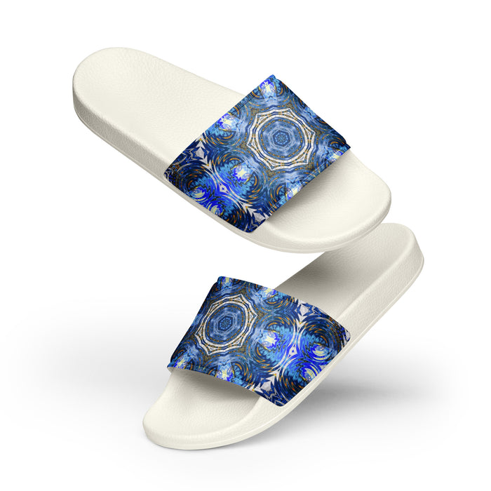 "Whirling Petals" Collection - Designer Men’s slides ZKoriginal