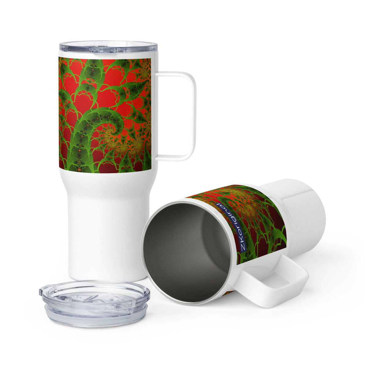 "Island Vibes Collection" Collection - Travel mug with a handle ZKoriginal