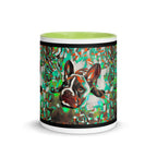"Dog Lovers" Collection - French Bulldog Mug with Color Inside ZKoriginal