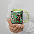 "Dog Lovers" Collection - French Bulldog Mug with Color Inside ZKoriginal