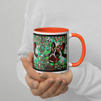 "Dog Lovers" Collection - French Bulldog Mug with Color Inside ZKoriginal