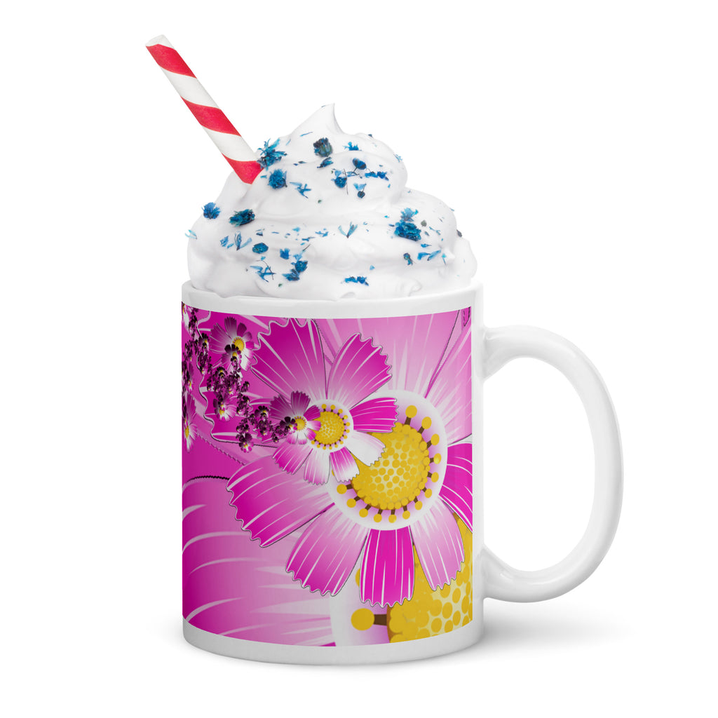 "Mystical Butterfly Bliss" Collection - White Glossy Mugs ZKoriginal