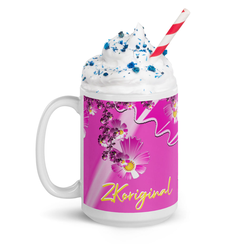 "Mystical Butterfly Bliss" Collection - White Glossy Mugs ZKoriginal