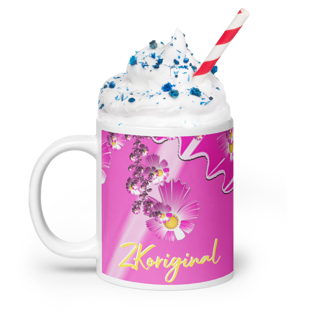 "Mystical Butterfly Bliss" Collection - White Glossy Mugs ZKoriginal