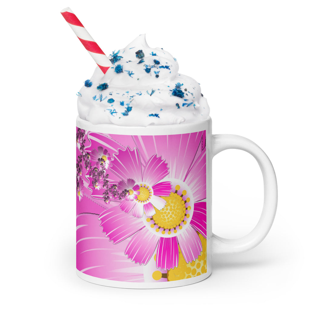 "Mystical Butterfly Bliss" Collection - White Glossy Mugs ZKoriginal