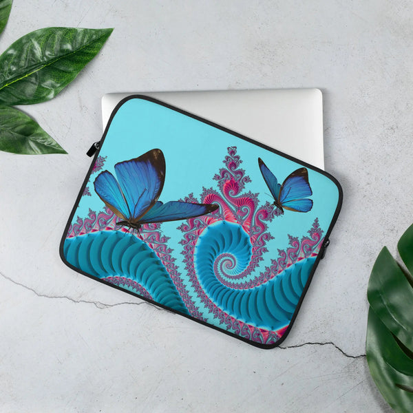 "Abstract Butterflies" Laptop Sleeve ZKoriginal