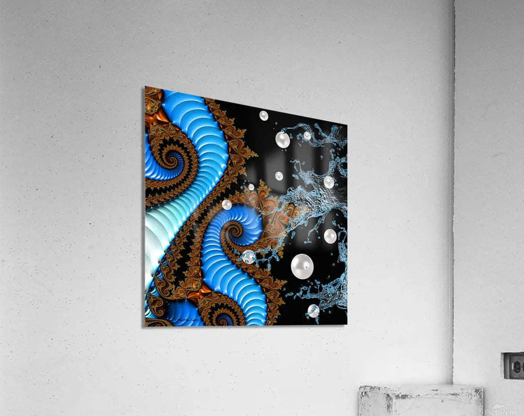 Abstract Modern Wall Art "The Dark Side of the Universe" ZKoriginal